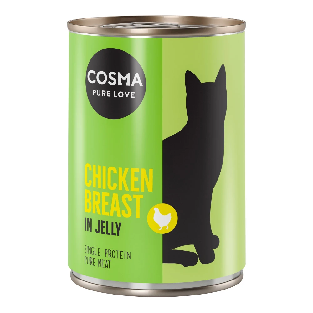 Cosma Original v želé 6 x 400 g - kuracie prsia