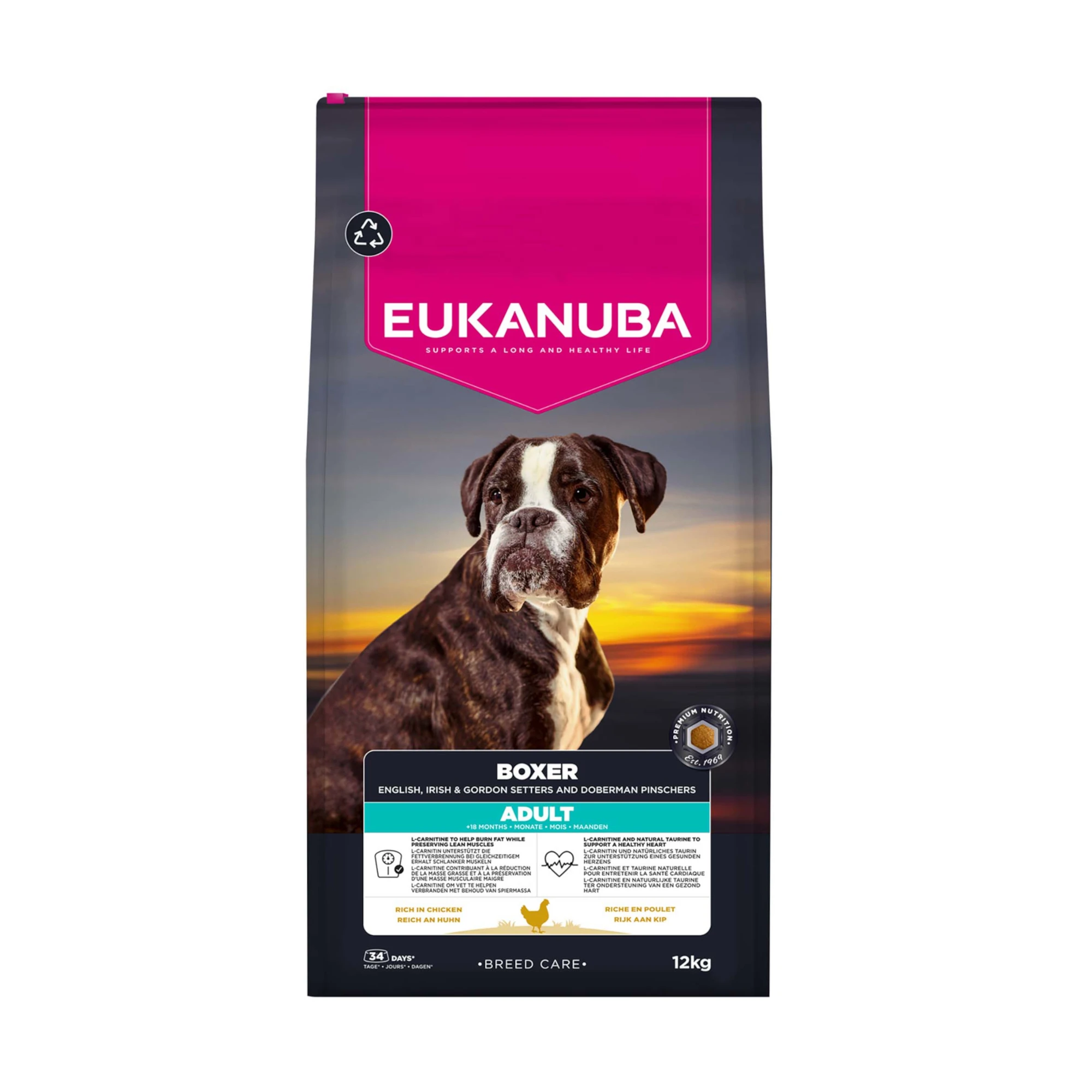 Eukanuba Adult Breed Care Boxer - 12 kg