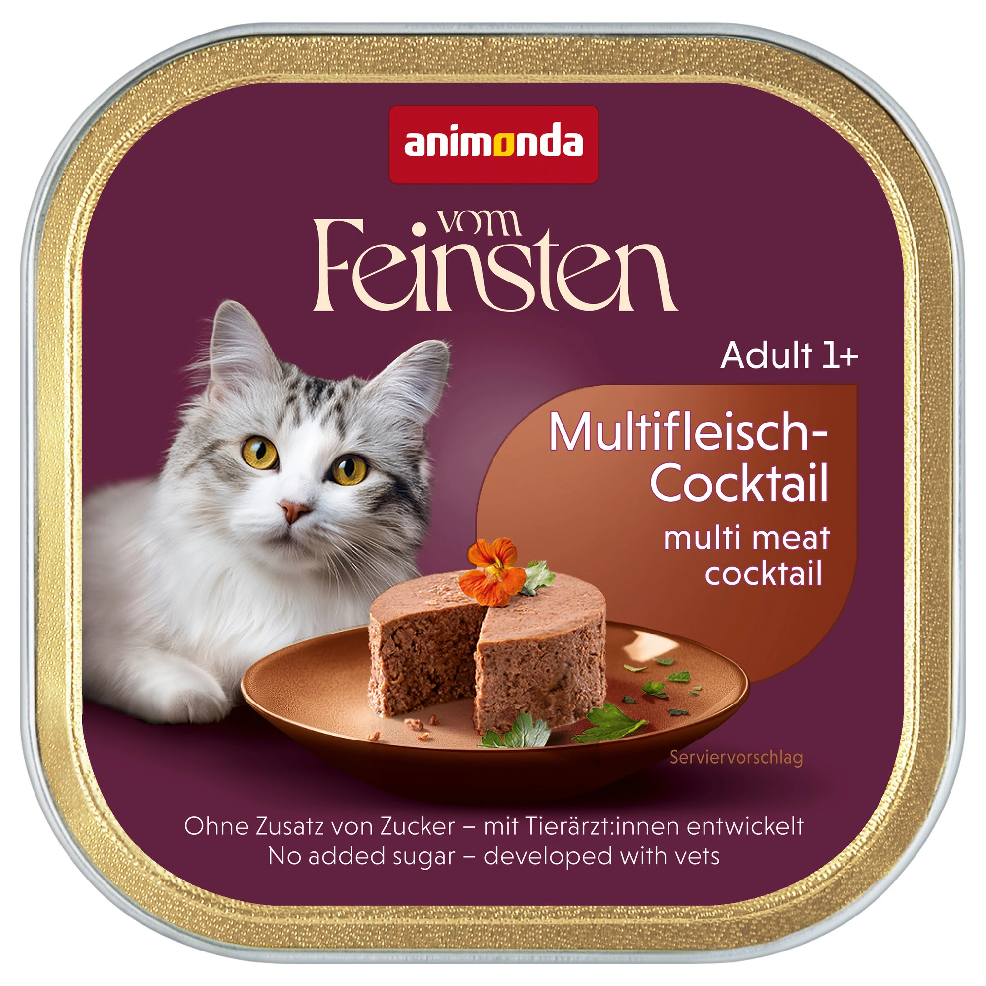 animonda vom Feinsten Adult 32 x 100 g - mäsový koktail