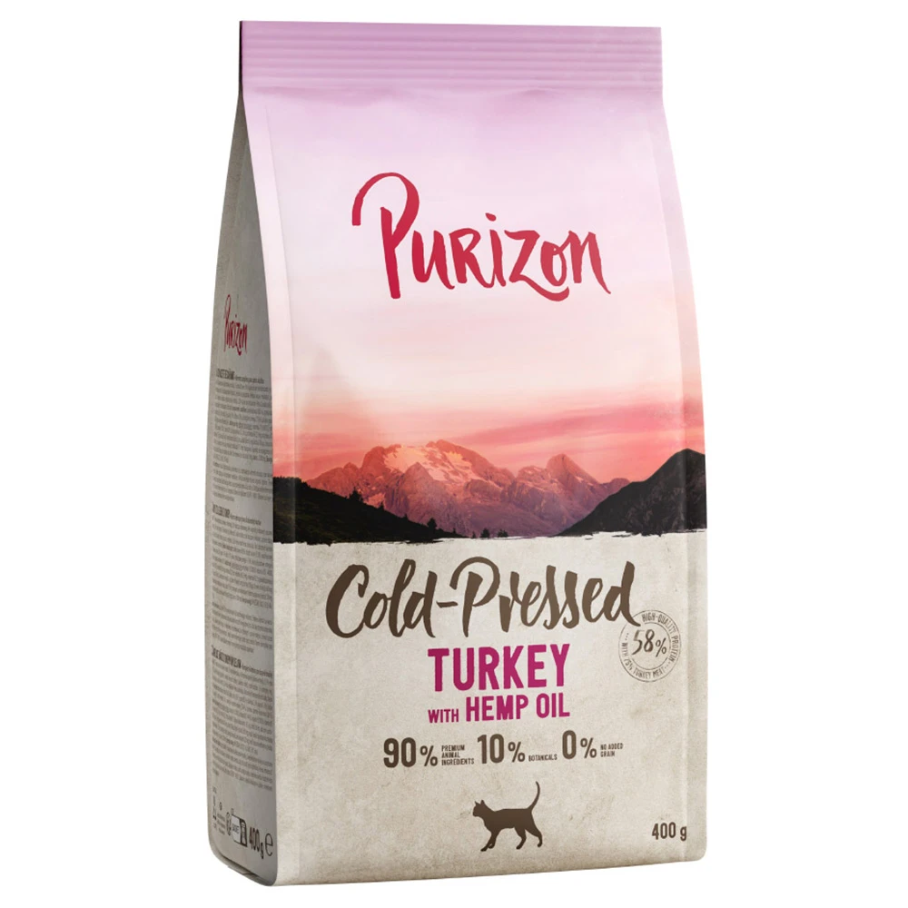 Purizon Coldpressed morčacie s konopným olejom - 400 g