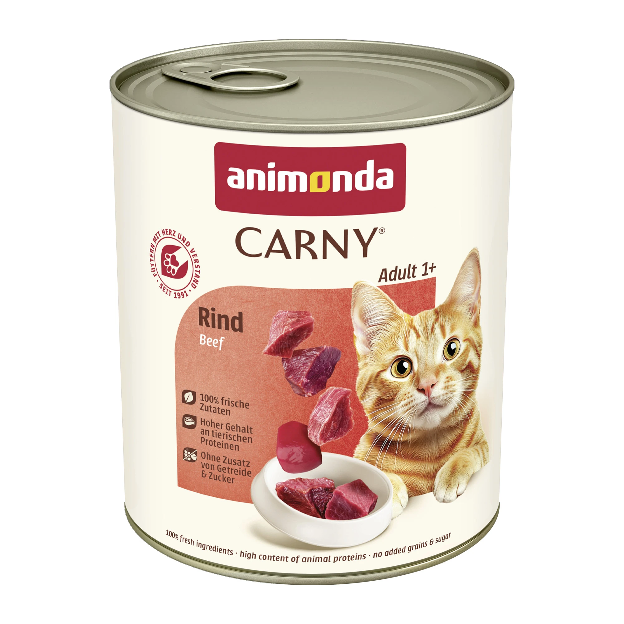 animonda Carny Adult 6 x 800 g - hovädzie