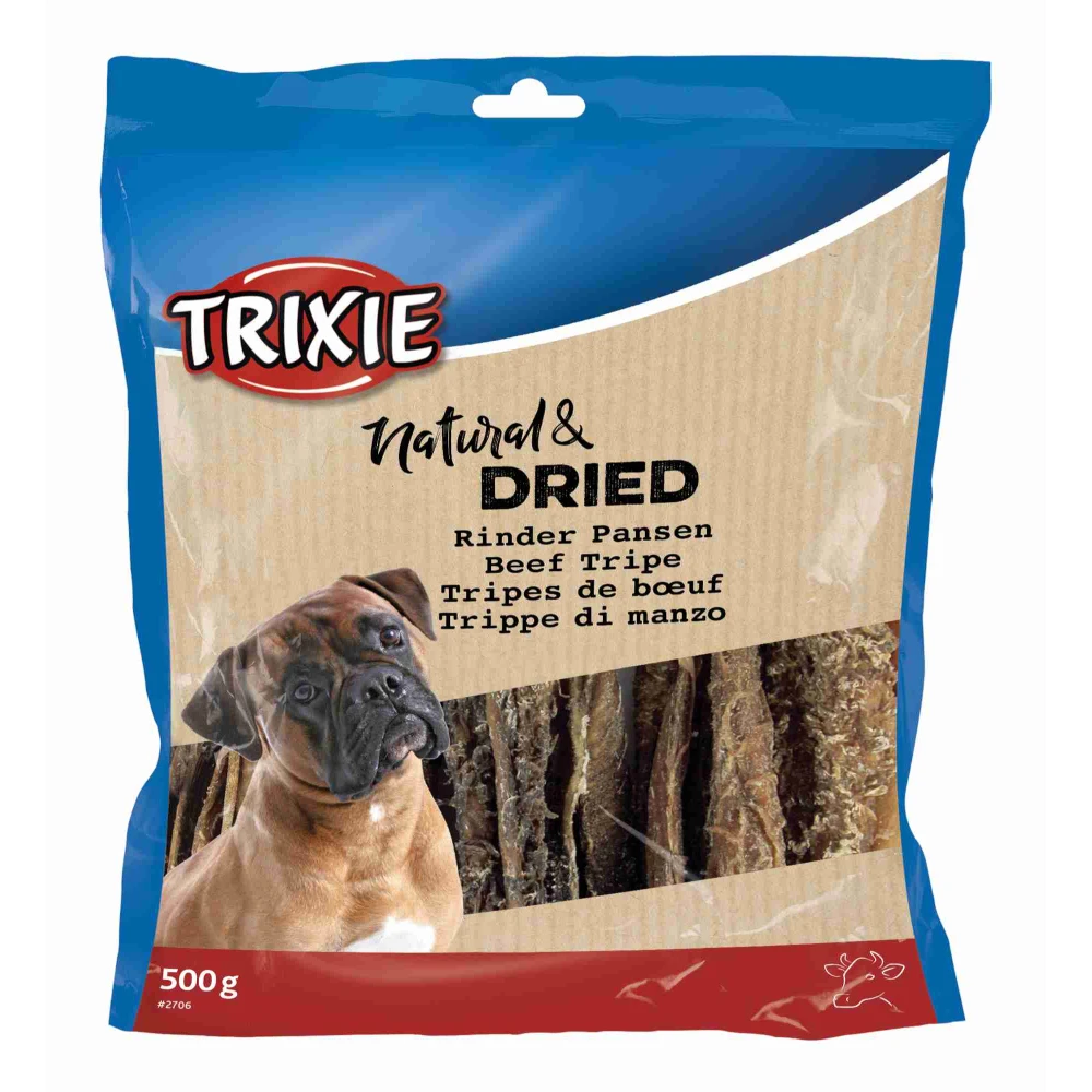 Trixie Natural & Dried hovädzí bachor - výhodné balenie: 6 x 500 g