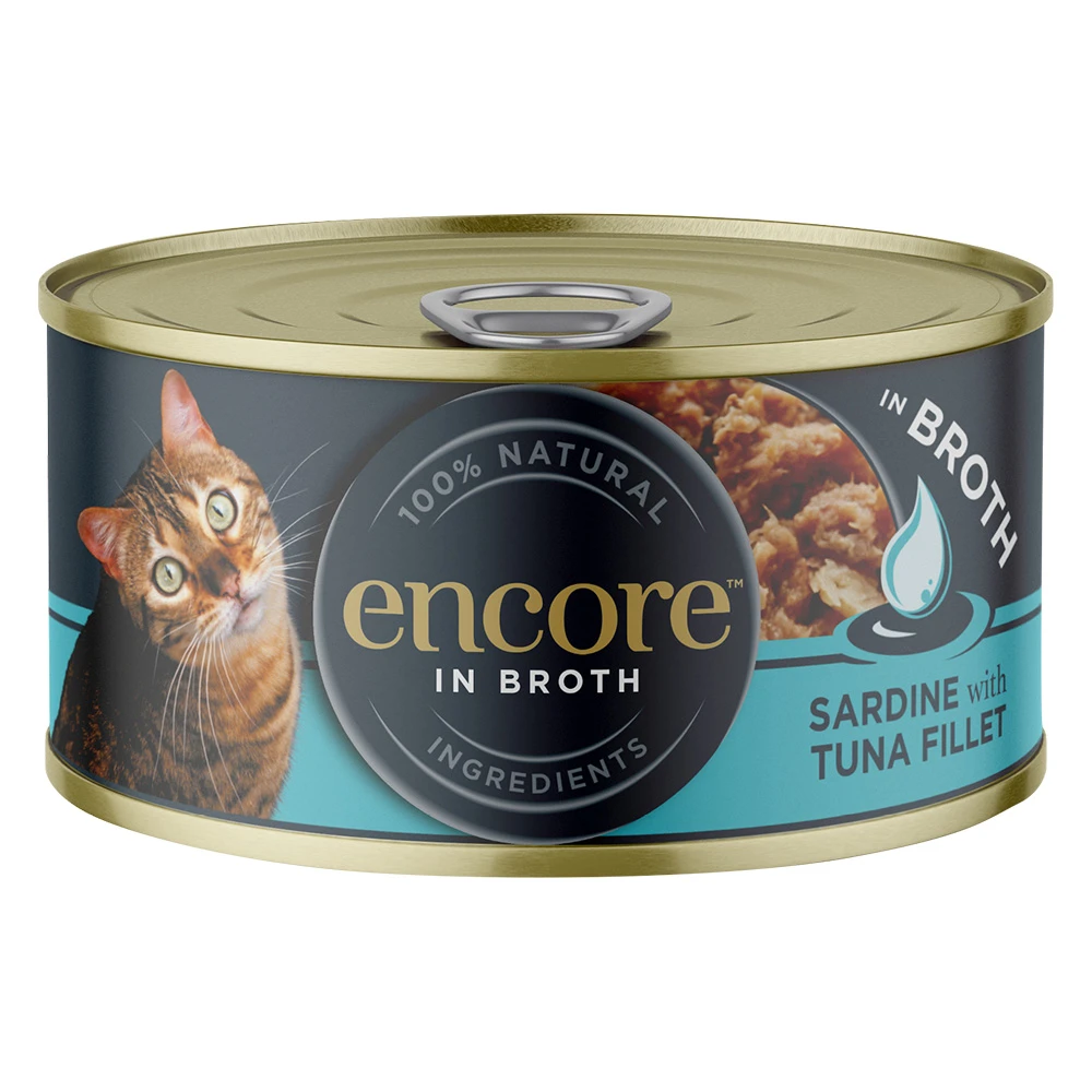 Encore konzerva 48 x 70 g - sardinky s tuniakom