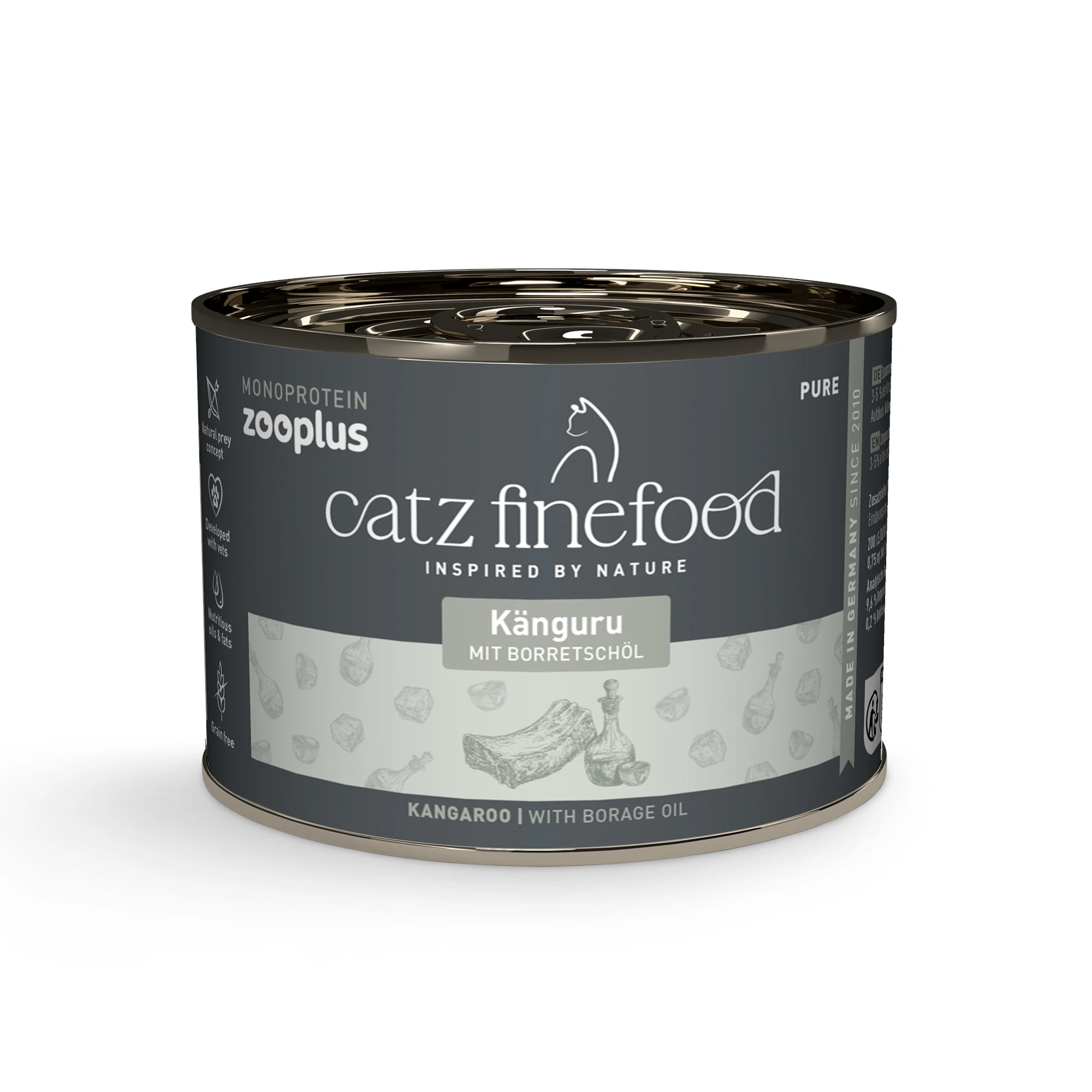 Výhodné balenie catz finefood Monoprotein zooplus 24 x 200 g - klokanie