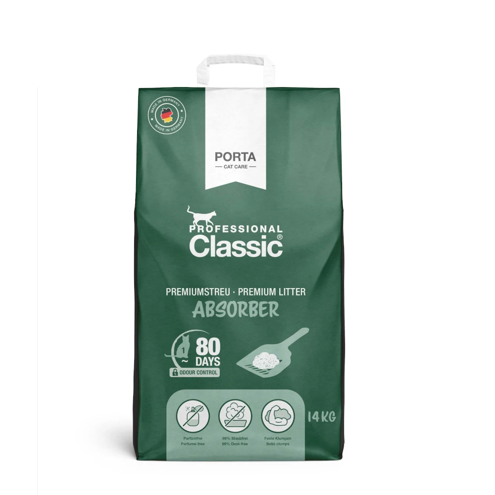 Professional Classic podstielka s pohlcovačom pachu - 14 kg
