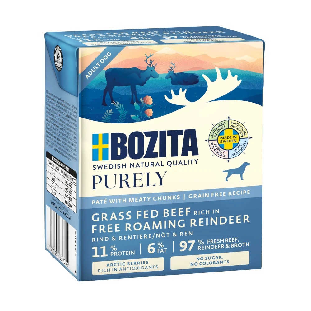 Výhodné balenie Bozita Purely Paté 24 x 370 g - sobie