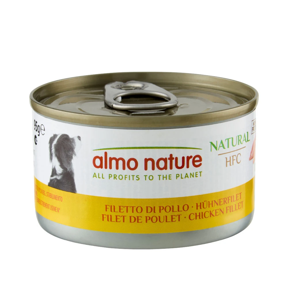 Almo Nature HFC 24 x 95 g - Kuracie plátky