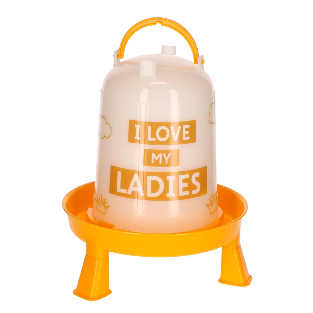 Kerbl Pet plastové napájadlo pre sliepky "Ladies" - 3 l / Ø 23 x V 28 cm