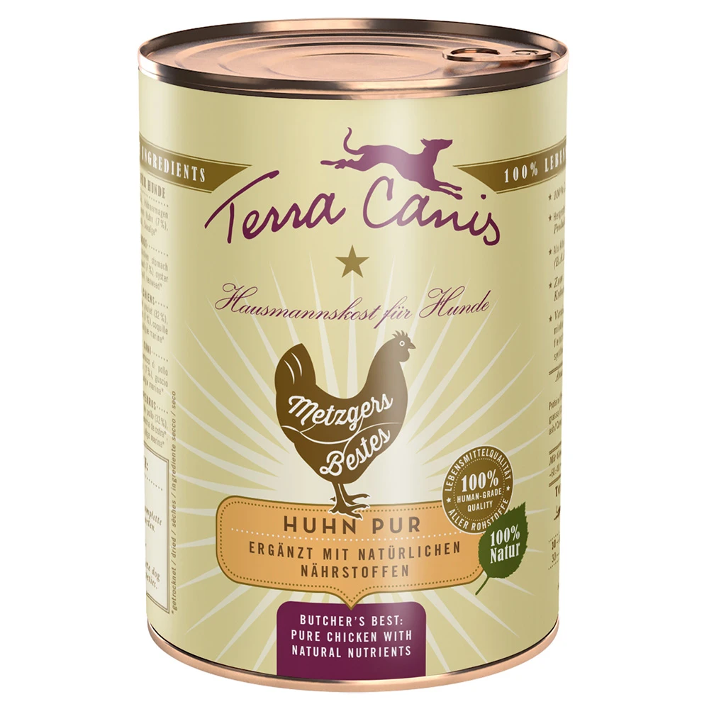 Terra Canis Metzgers Bestes 12 x 400 g - čisté kuracie