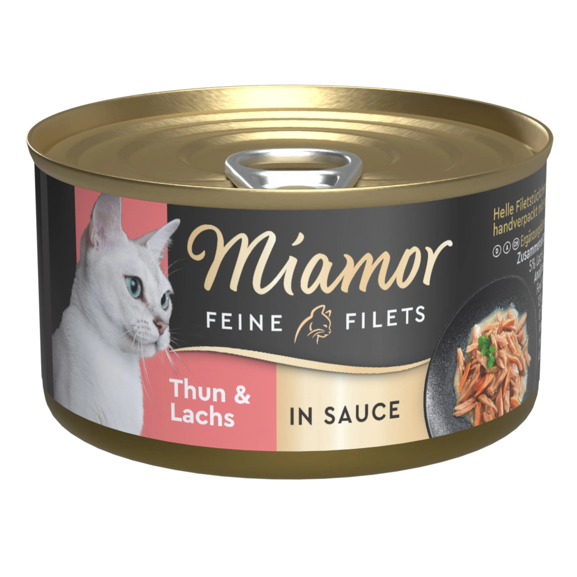 Miamor Feine Filets v omáčke 24 x 85 g - tuniak a losos
