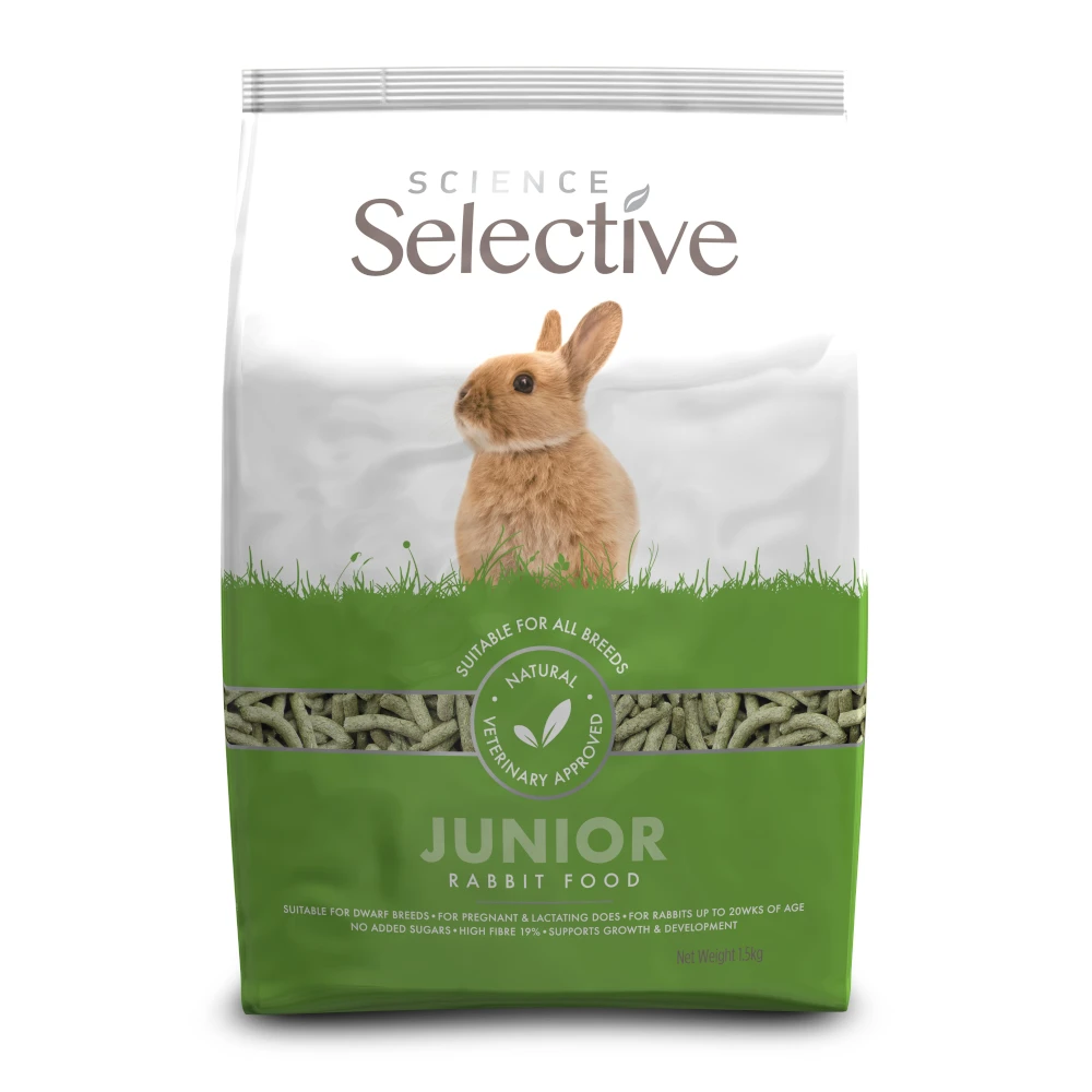 Supreme Science Selective Junior Rabbit - výhodné balenie: 2 x 1,5 kg