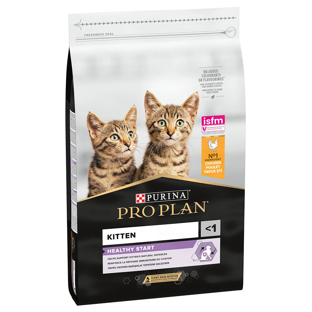 PRO PLAN Kitten Healthy Start granule kura - výhodné balenie 2 x 10 kg