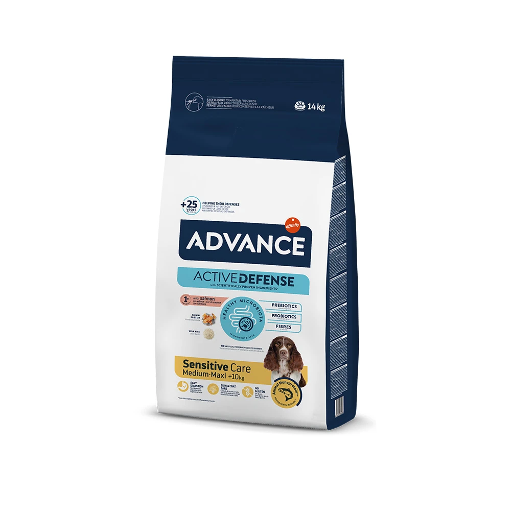 Advance granule, 15 + 3 kg zadarmo / 12 + 2 kg zadarmo - Adult Salmon & Rice (12 + 2 kg)