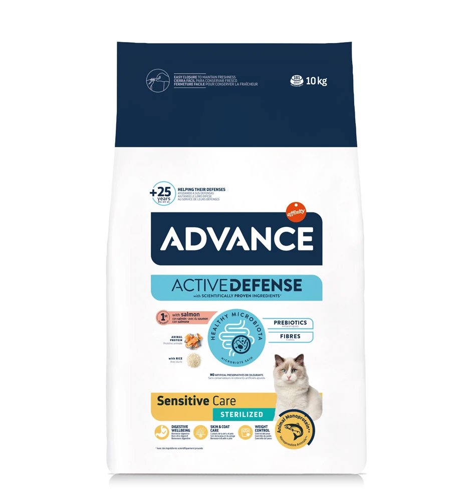 Advance, 8,5 + 1,5 kg zadarmo - Sterilized Sensitive