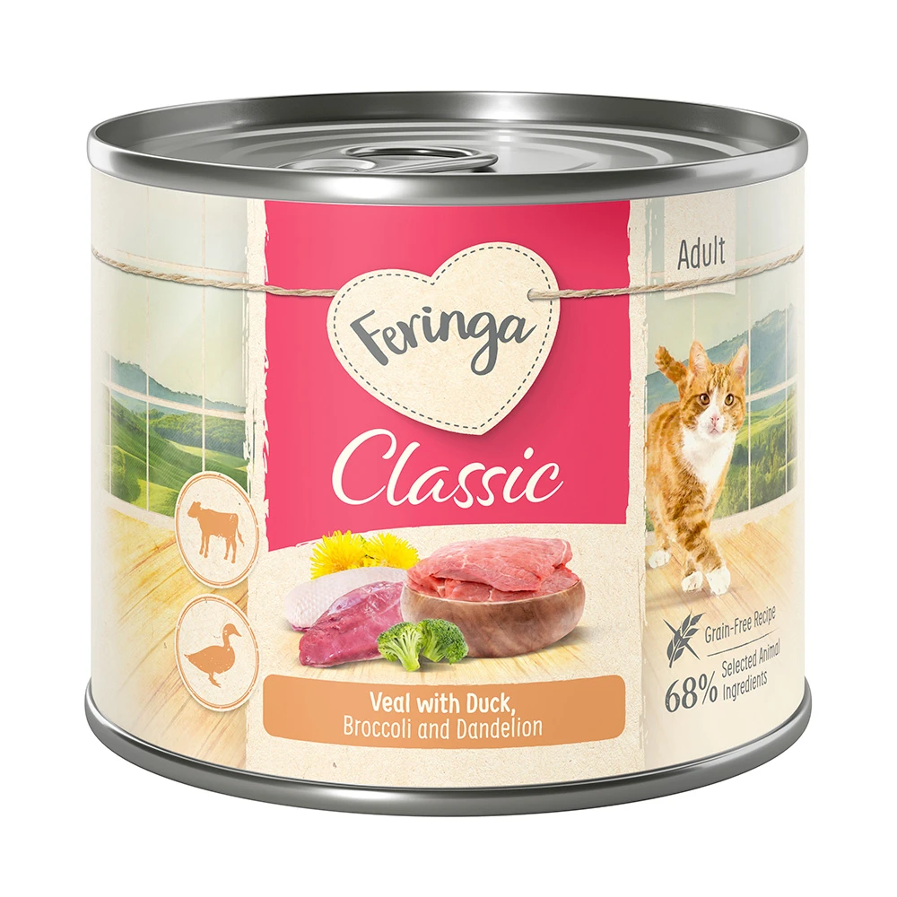 Feringa Classic Meat Menu 6 x 200 g - kačacie a teľacie