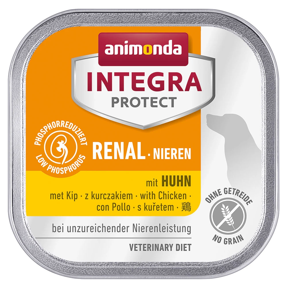 animonda Integra Protect Niere (Obličky) mištičky 6 x 150 g - kuracie 6 x 150 g