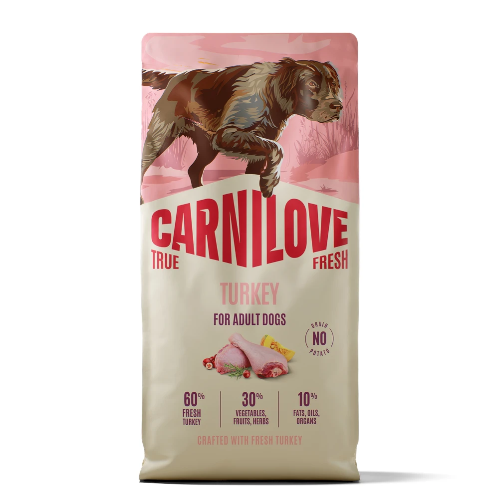 Carnilove True Fresh Adult morčacie - výhodné balenie: 2 x 12 kg