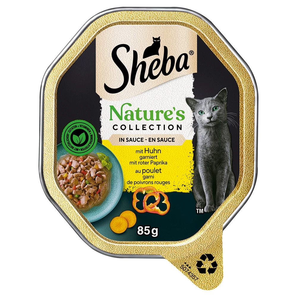 Sheba Nature´s Collection v omáčke 22 x 85 g - kuracie