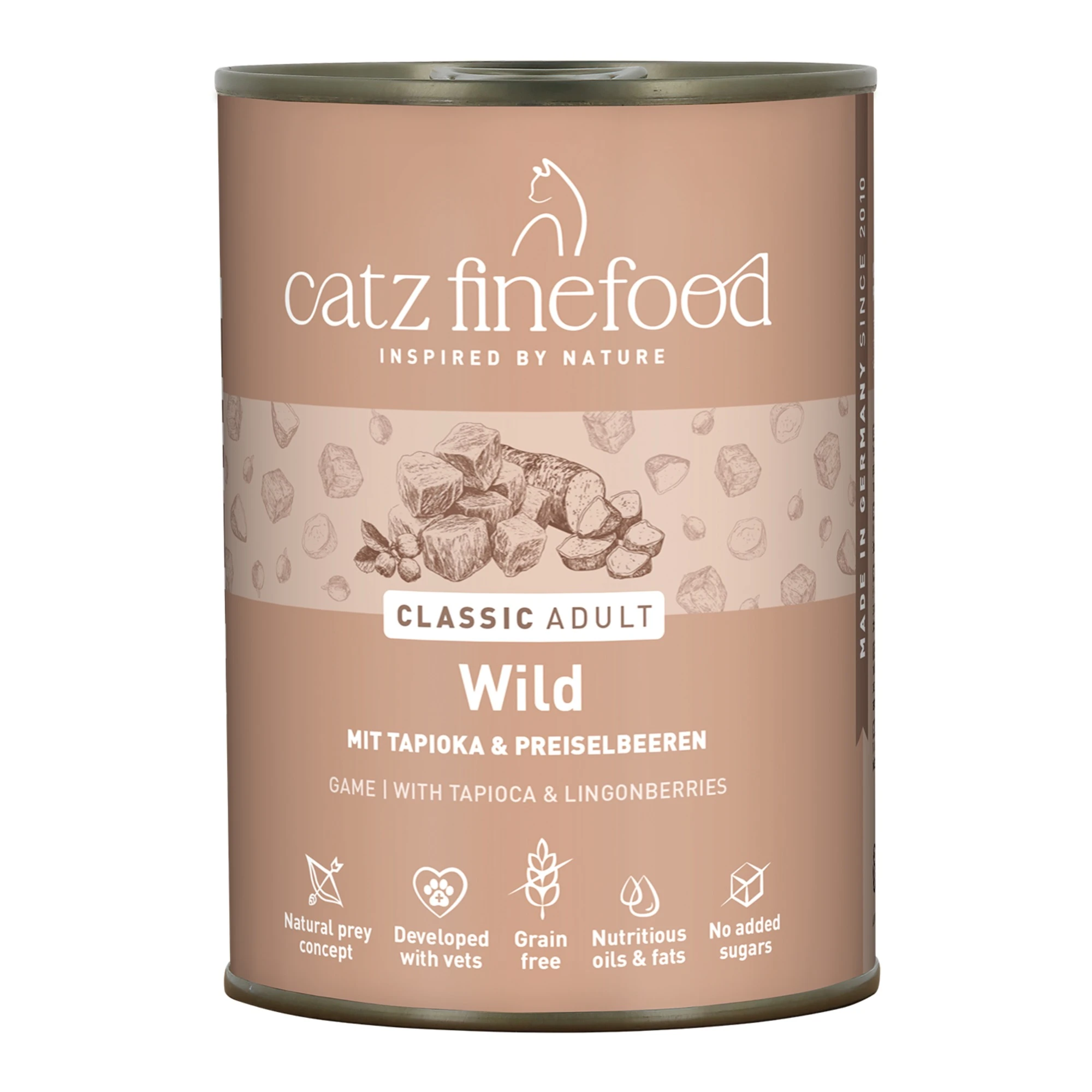 Výhodné balenie catz finefood 24 x 400 g - zverina