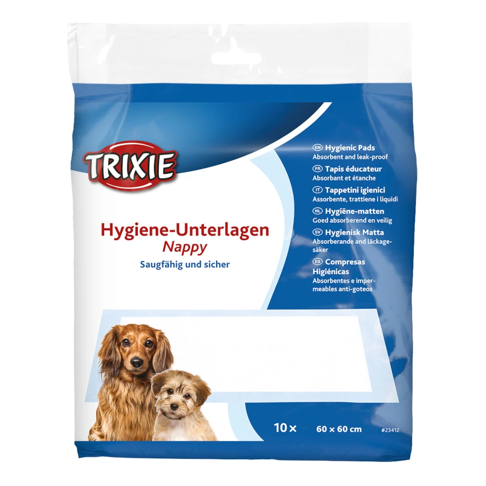 Trixie Nappy čistotné - podložky - D 60 x Š 60 cm, 10 kusov