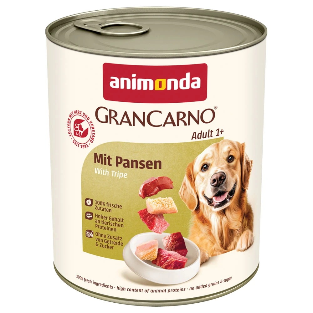 Výhodné balenie animonda GranCarno Original 12 x 800 g - bachor