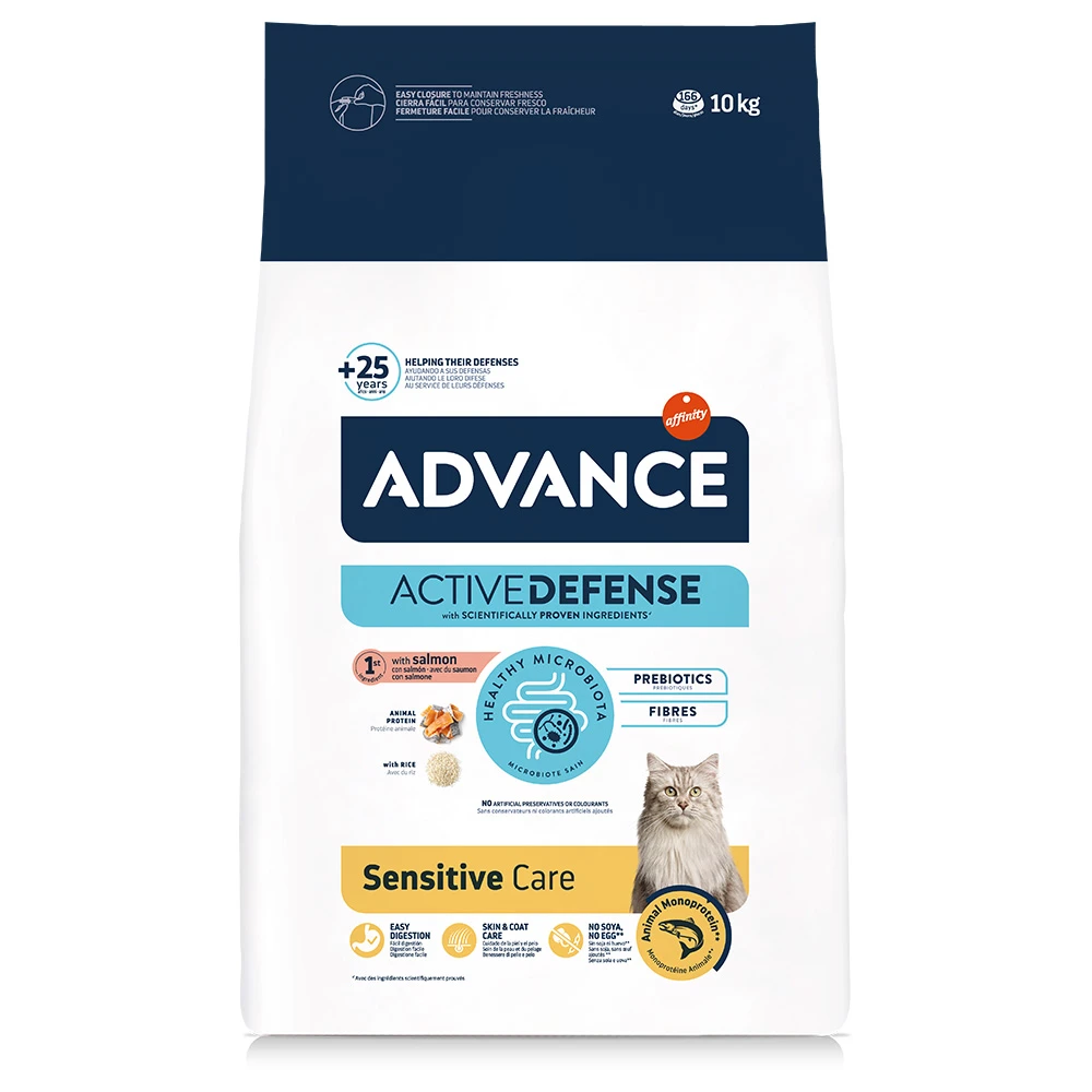 Advance, 8,5 + 1,5 kg zadarmo - Sensitive Salmon & Rice