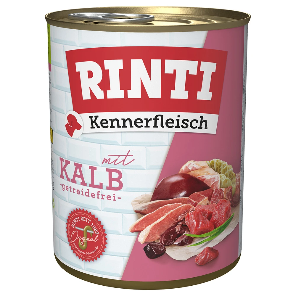 Výhodné balenie RINTI Kennerfleisch 24 x 800 g - teľacie