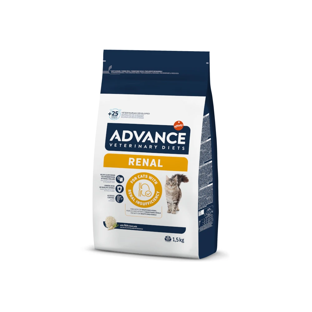 Advance Veterinary Diets Renal Feline - výhodné balenie: 2 x 1,5 kg