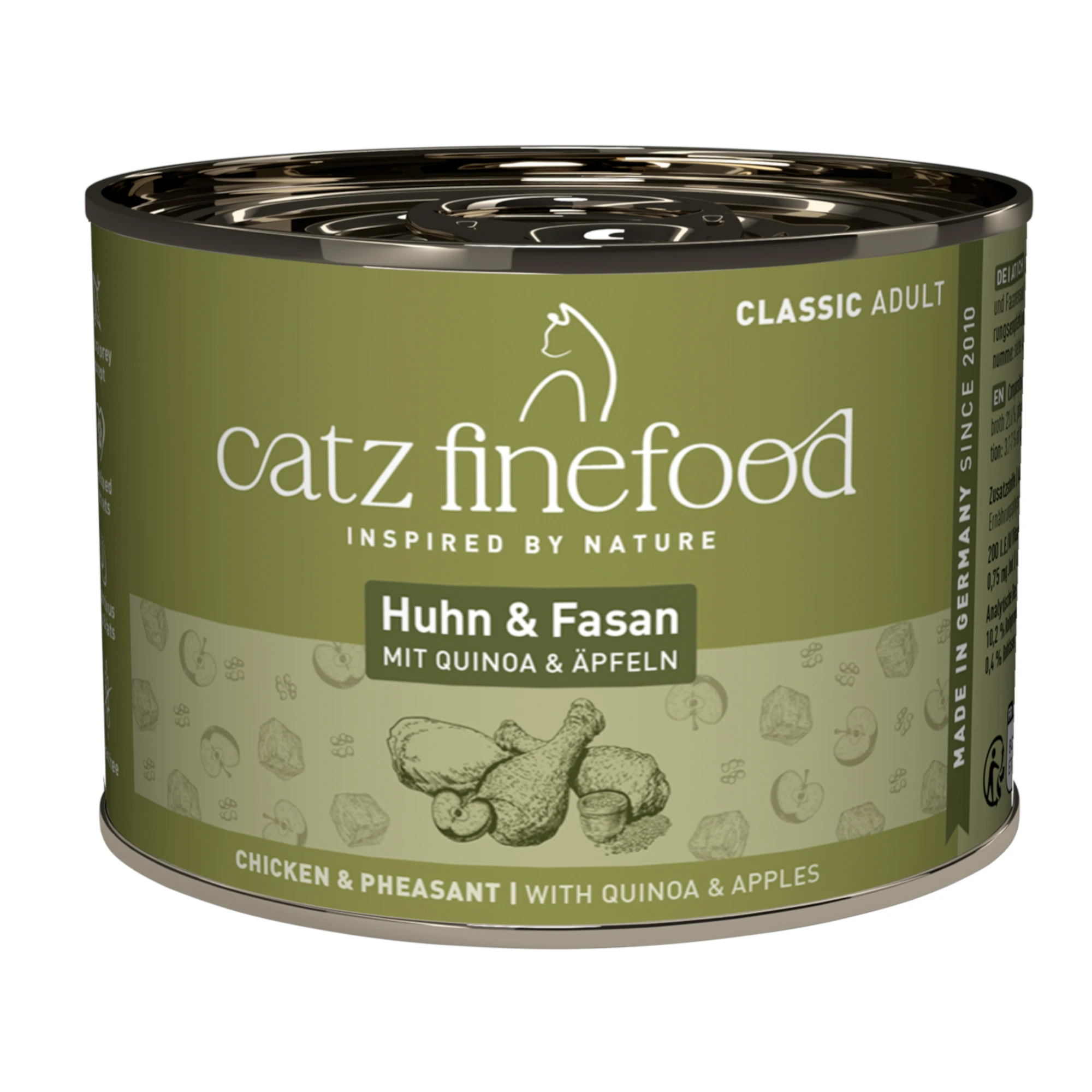 Výhodné balenie catz finefood 24 x 200 g - kuracie a bažantie