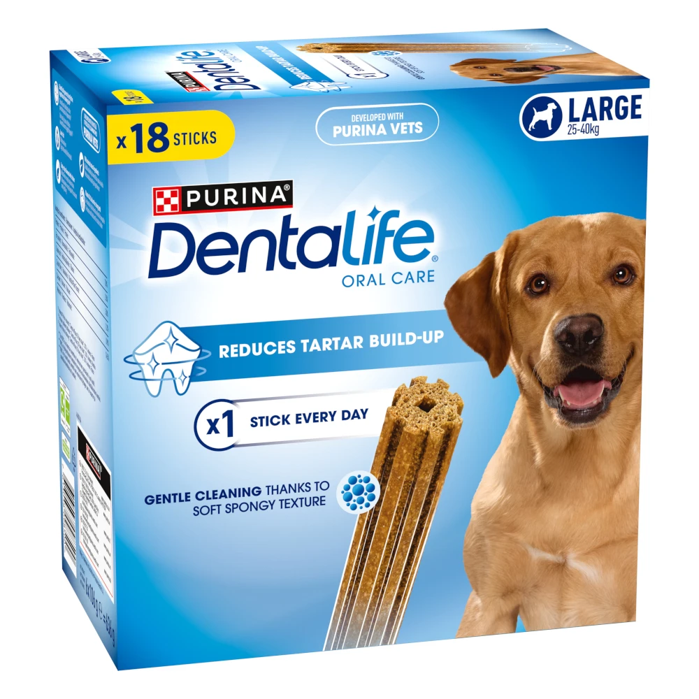 Dentalife Large maškrty - 18 kusov