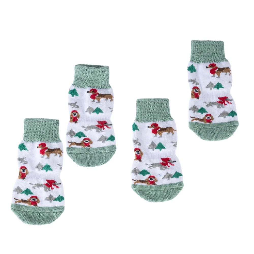 TIAKI zimné ponožky Pet & Parent - Pre domáce zvieratá - jedna veľkosť (2 páry)