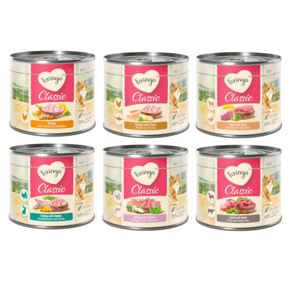 Feringa Classic Meat Menu 6 x 200 g - mix balenie (6 druhov)