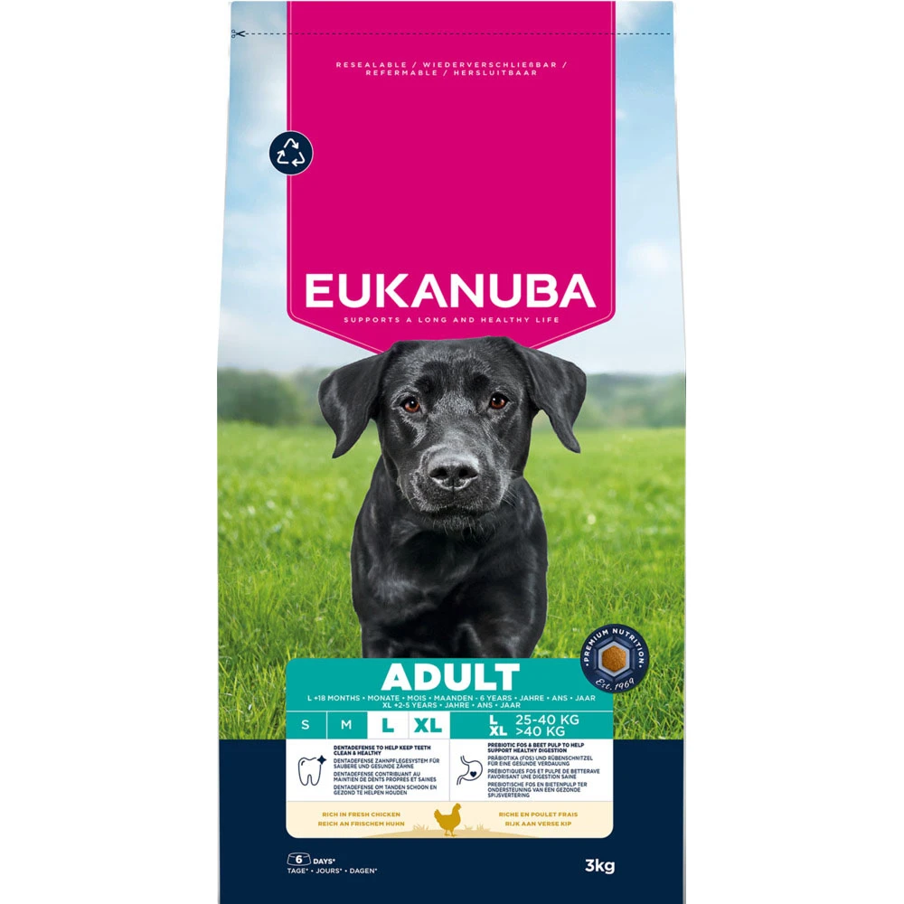 Eukanuba Premium Nutrition Adult Large & Giant Breed kuracie - 3 kg