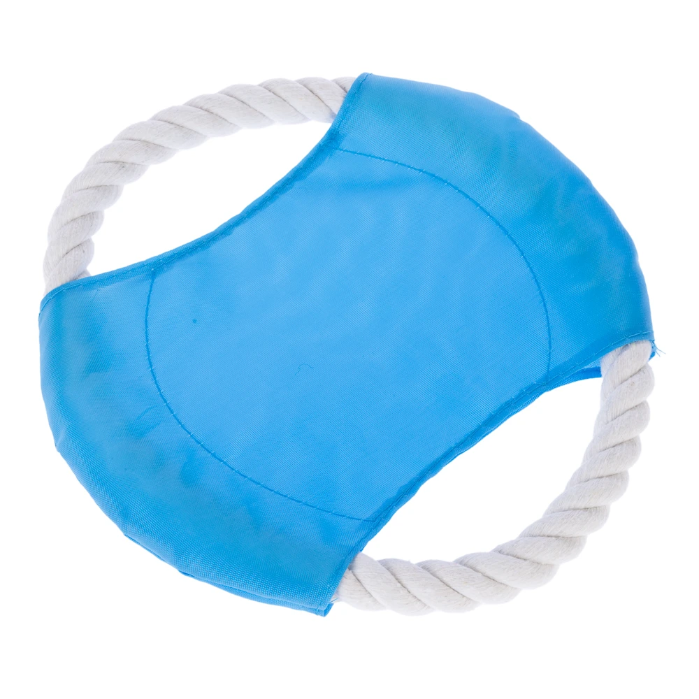 zooplus Basics lietajúci tanier s lanom - cca Ø 20 cm