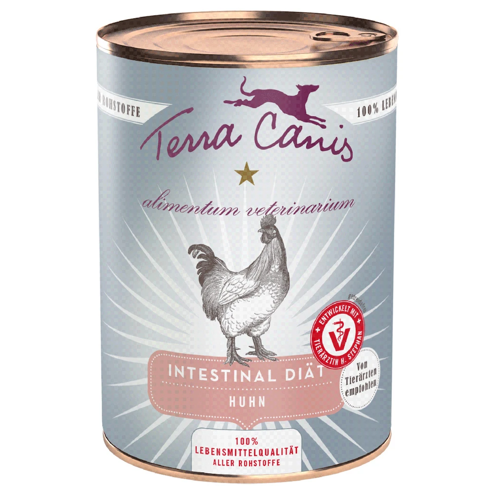 Výhodné balenie Terra Canis Alimentum Veterinarium Intestinal 12 x 400 g - kuracie