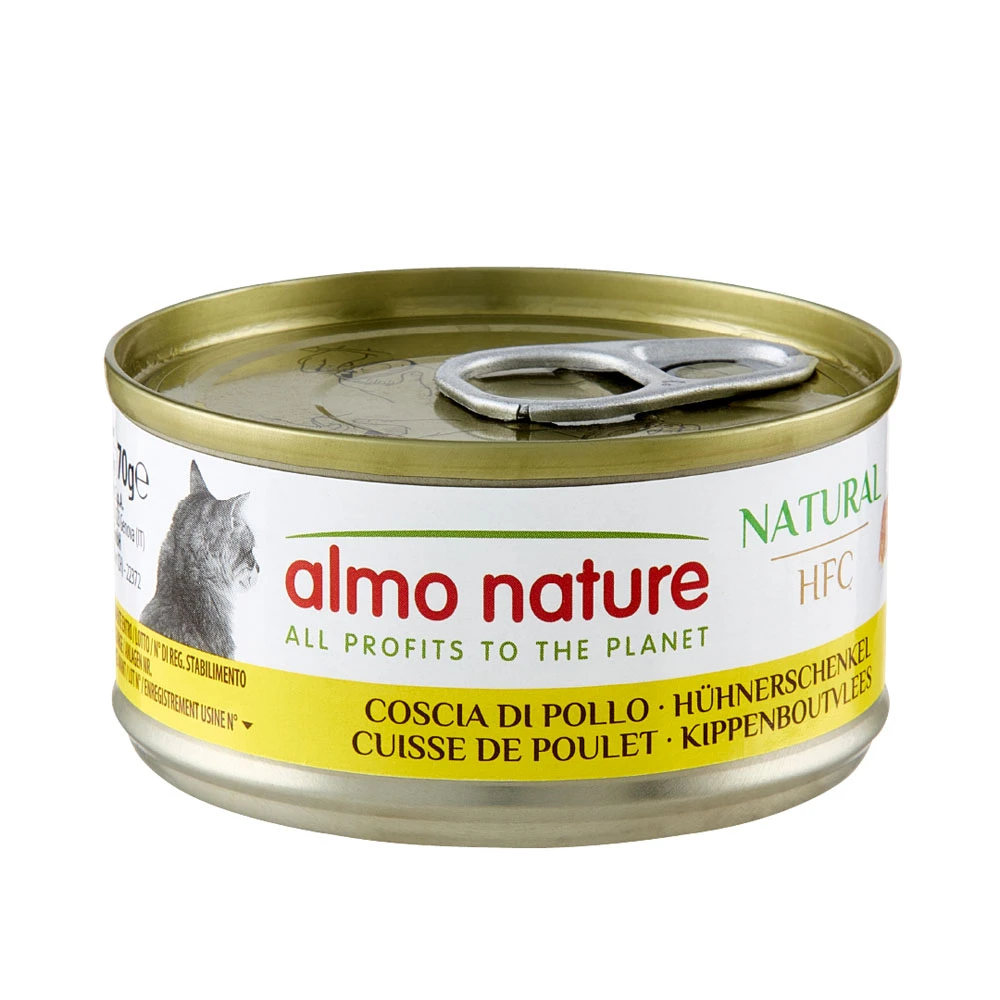 Almo Nature HFC Natural 6 x 70 g - kuracie stehienka