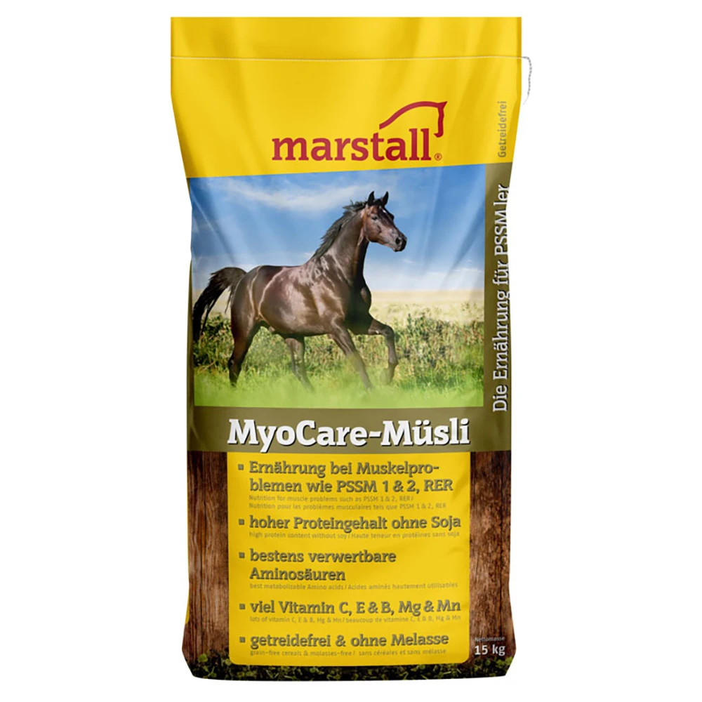 Müsli Marstall MyoCare - Ekonomické balenie: 2 x 15 kg