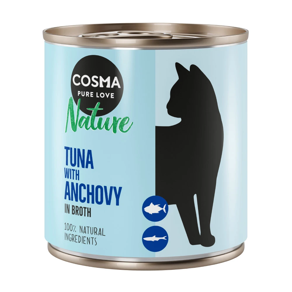Cosma Nature 6 x 280 g - tuniak s celými ančovičkami