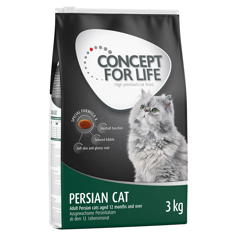 Concept for Life Persian Adult - vylepšená receptúra! - výhodné balenie: 3 x 3 kg