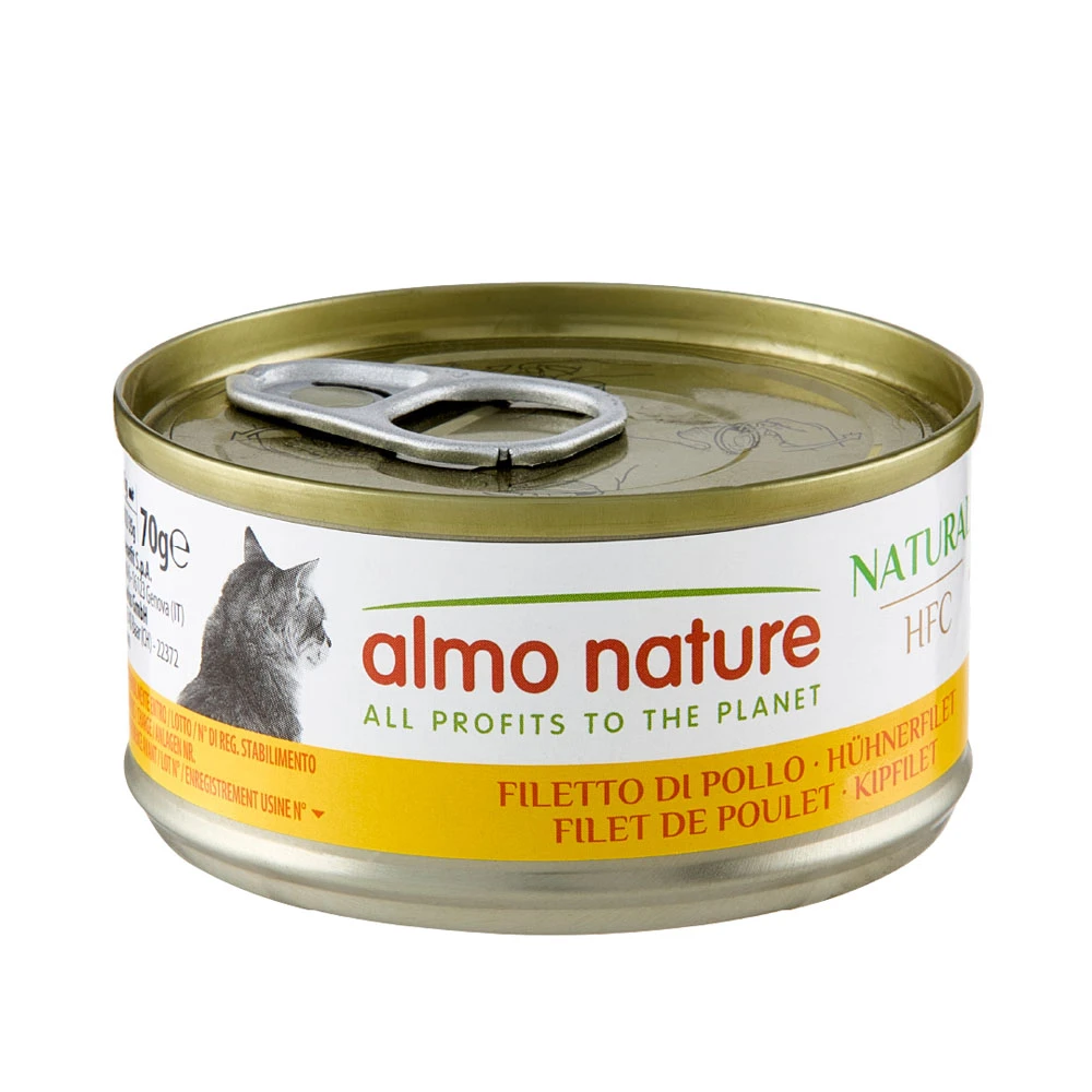 Almo Nature HFC Natural 6 x 70 g - kuracie filety