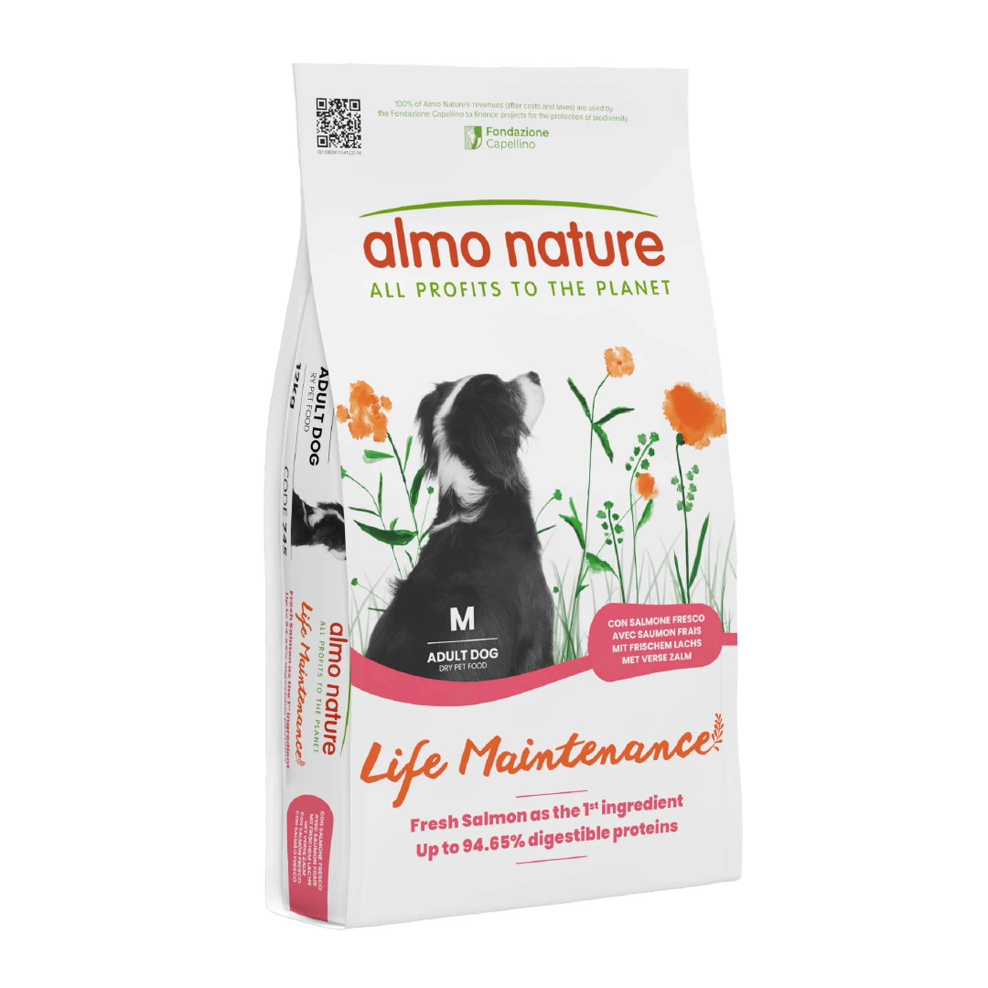 Almo Nature Holistic Adult Medium Salmon & Rice - 12 kg