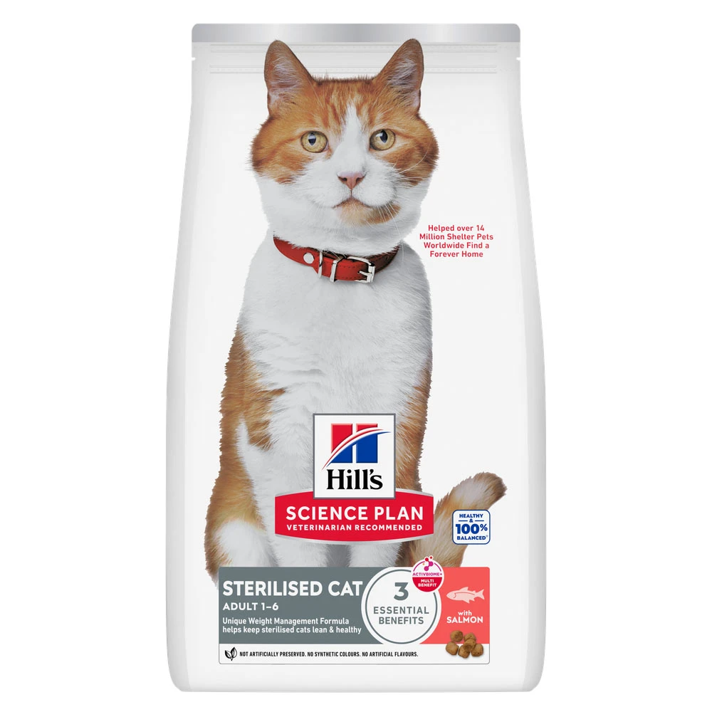 Hill's Science Plan Adult Sterilised losos - výhodné balenie: 2 x 15 kg