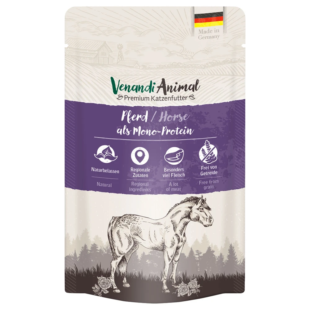 Venandi Animal Monoprotein 12 x 125 g - konské