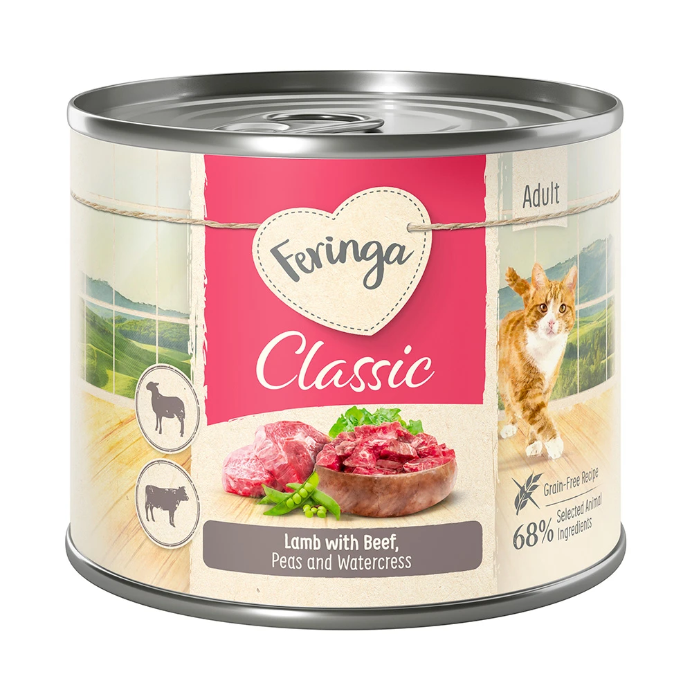 Feringa Classic Meat Menu 6 x 200 g - jahňacie a hovädzie