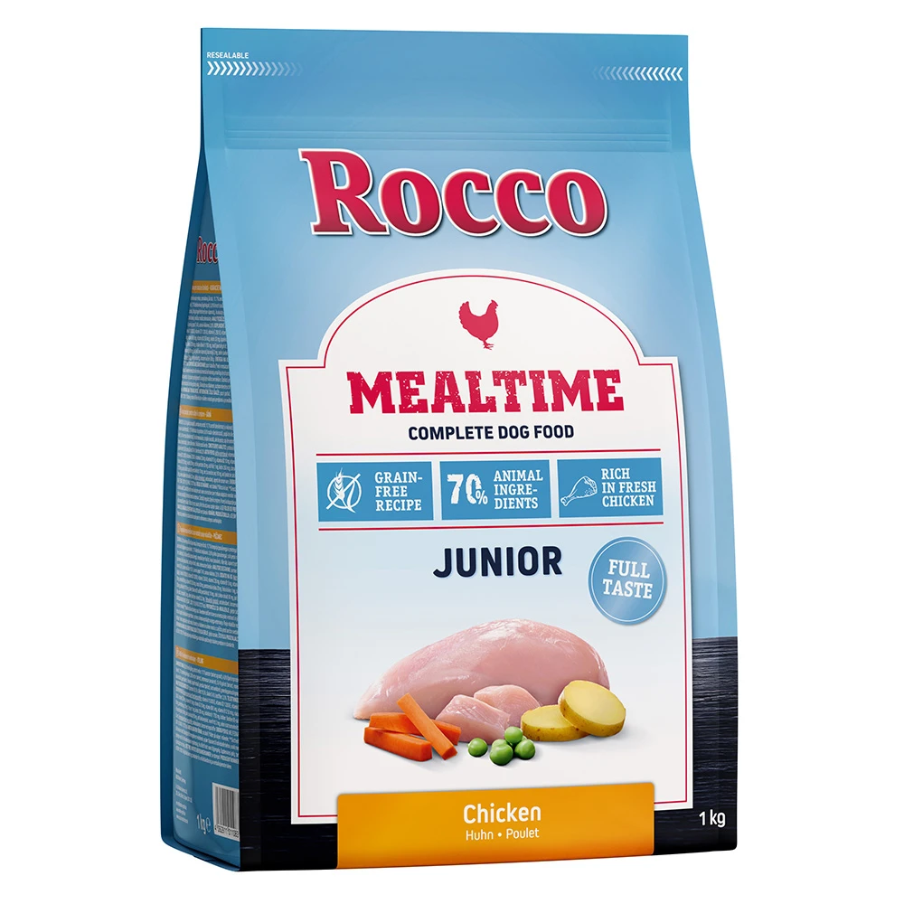 Rocco Mealtime Junior s kuracím - 5 x 1 kg