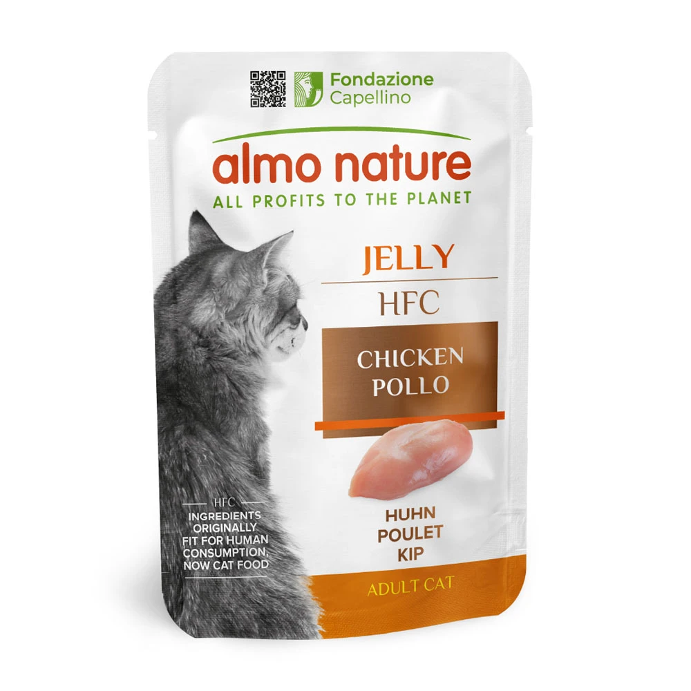 Almo Nature HFC Natural kapsičky 6 x 55 g - kuracie