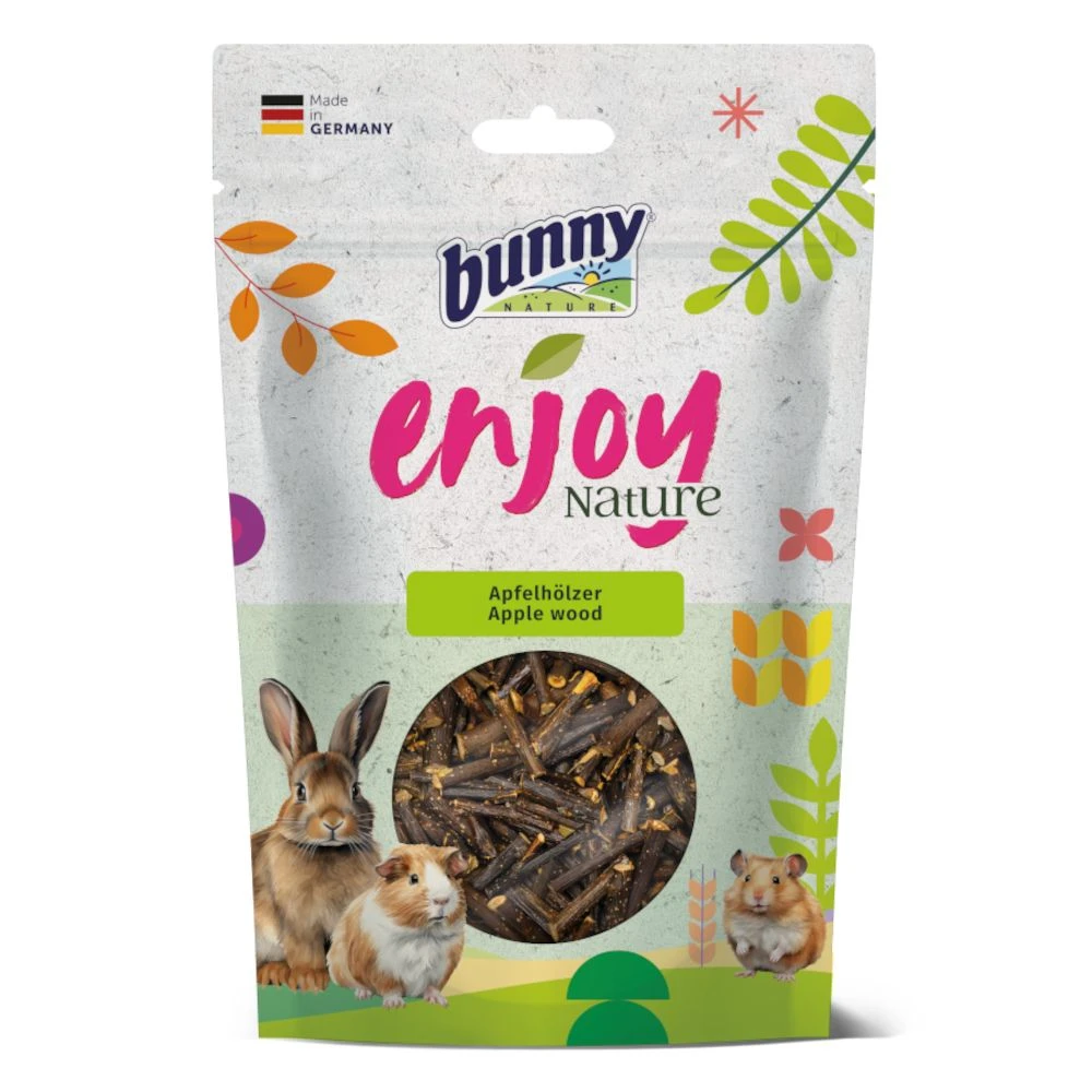 Zábavné jabloňové tyčinky na obhrýzanie pre zajačikov - 100 g
