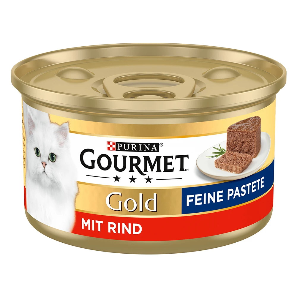 Gourmet Gold konzervy paštéta 12 x 85 g - hovädzie