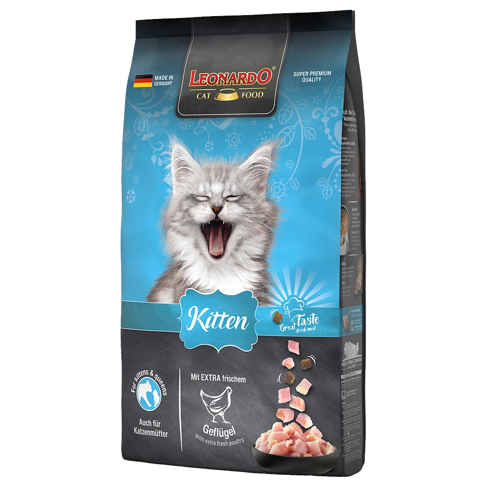 Leonardo Kitten - výhodné balenie: 2 x 7,5 kg