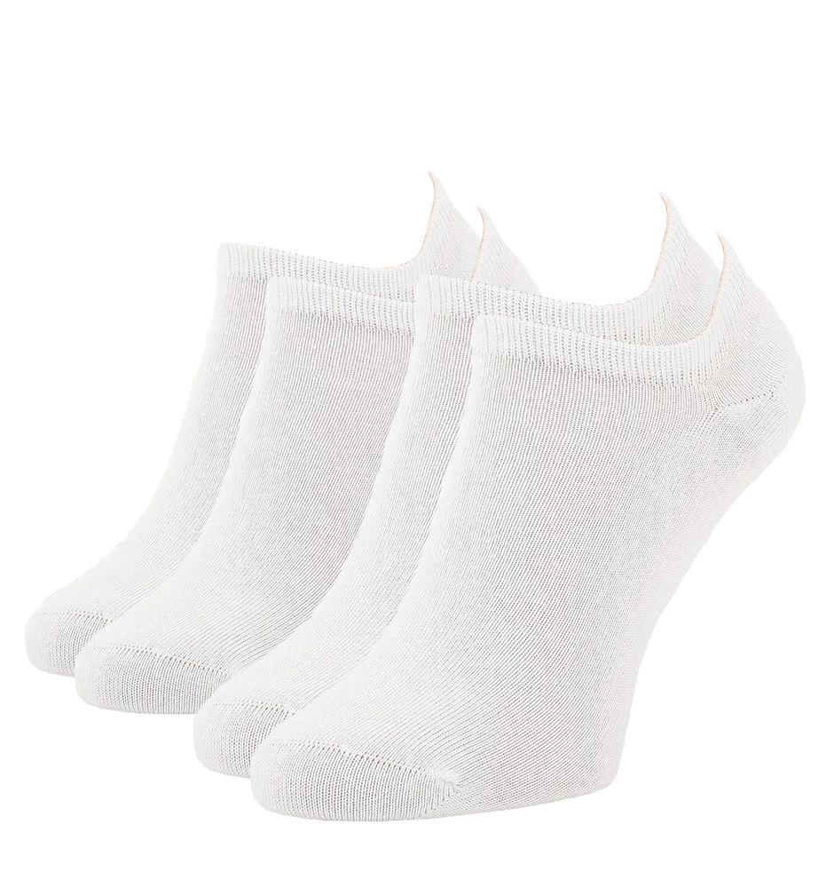 TOMMY HILFIGER - 2PACK biele členkové ponožky